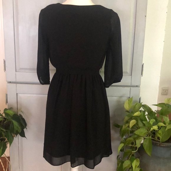 BCX Black Part Dress - Picture 3 of 3